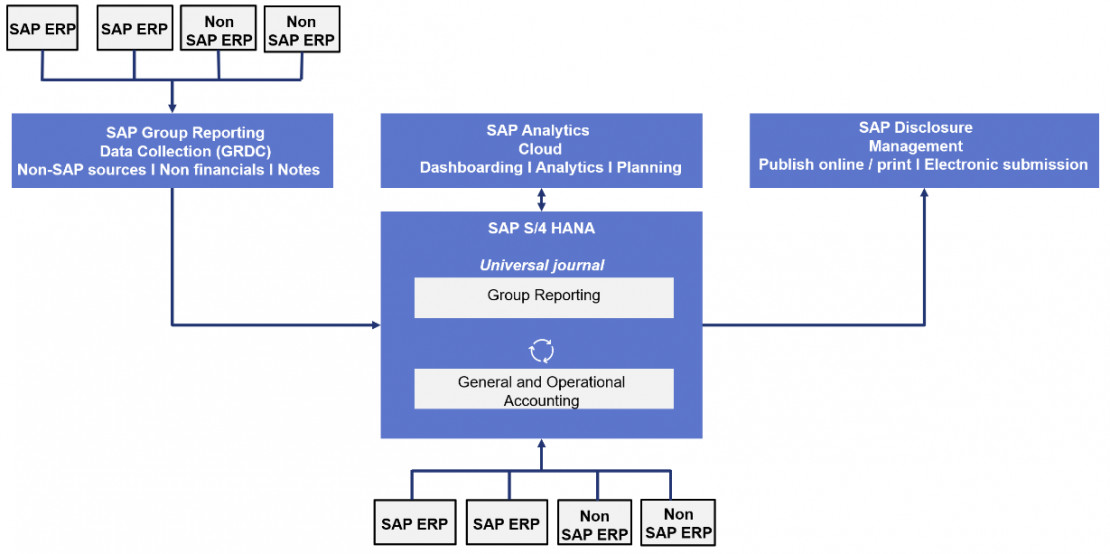 Abbildung 2: SAP Group Reporting