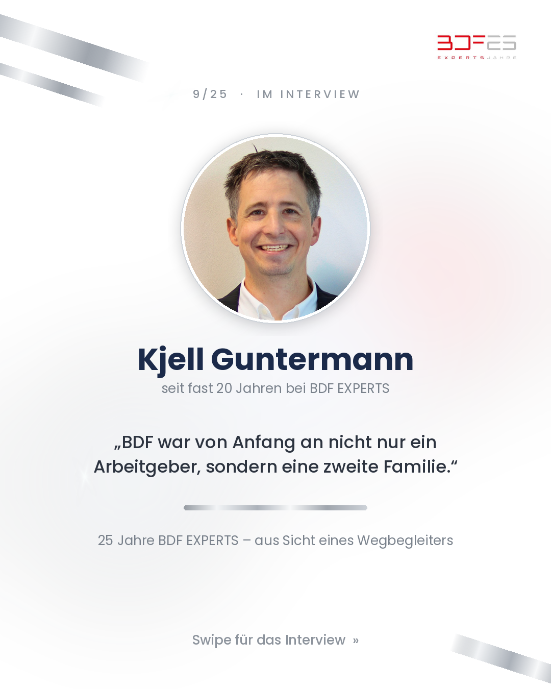 🎙️ 25 Jahre BDF EXPERTS: Im Interview mit Kjell Guntermann (9/25) 5