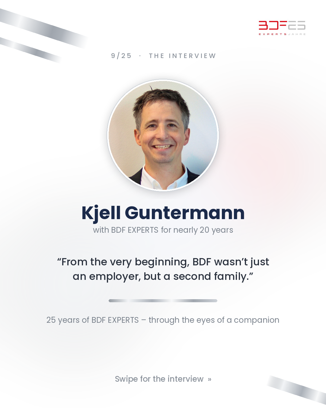 🎙️ 25 Years of BDF EXPERTS: An Interview with Kjell Guntermann (9/25) 5