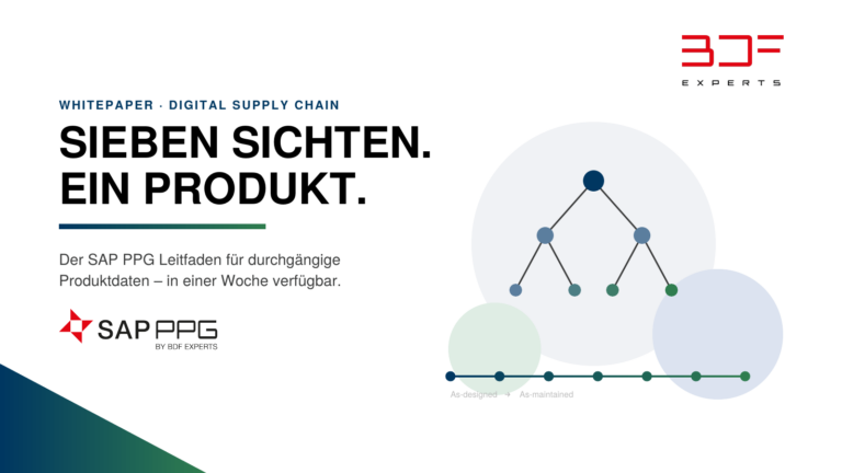 In einer Woche: unser Whitepaper zu durchgängigen Produktdaten in SAP. 7